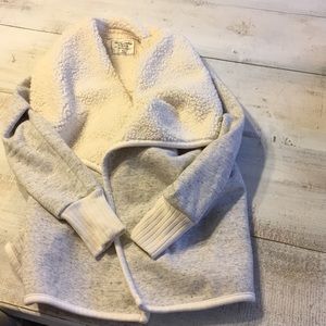 Abercrombie & Fitch Sherpa Cardigan